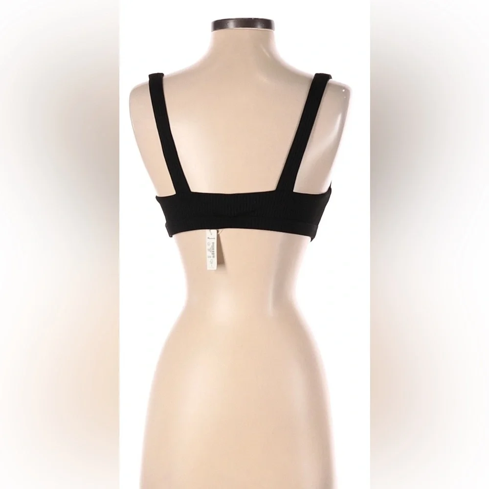 Madewell sports bra in the color black NWT SIZE M - Picture 2 of 3